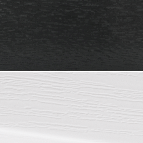 Dark Grey / White Grain - Window and Door Colours